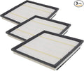 BOSCH 5537WS Workshop Engine Air Filter - Compatible with Select Cadillac SRX (Pack of 3)