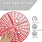 2 PCS Car Wash Bucket Insert, Dirt Guard Bucket Insert Helps Remove Dirt Debris Washing Kit, Detail Grit Trap Filter Cleaning Tool Fits 3-5 Gallon Bucket, Car Accessories（Red）