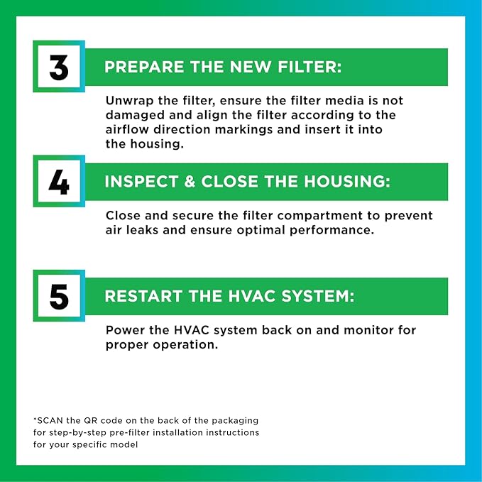 Filterbuy 20x20 Air Cleaner Filter Replacement Pads for Respicaire CG MicroClean 95, Totaline CG1000 Star Series, and More (4-Pack)