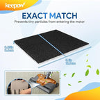 KEEPOW CF-1 Hepa Filter Replacement Compatible with Kenmore Sears Progressive CF-1, Progressive & Whispertone, Panasonic Models, Including 86883, 86880, 20-86883, 2086883, 8175084, 2 Pack