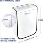 AIRDOCTOR AD2000 Air Purifier for Small & Medium Rooms and Small Bedrooms. 3 Stage Filtration with Pre-Filter, UltraHEPA, Carbon/VOC (AirDoctor 2000)
