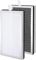 2 Pack Model 15 Replacement Filters Compatible with Air Puri-fier MA Series, H13 True HEPA and Activated Carbon, 3 in 1 with Pre-Filter