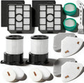 Filter for Shark IP3251 IP3253 IP3225 PowerDetect Clean & Empty Vacuum, 2 Post-Motor 2 Pre-Motor Filters for Handheld Vacuum, 2 HEPA 2 Foam & Felt 2 Odor Neutralizer Cartridge for Auto-Empty Dock
