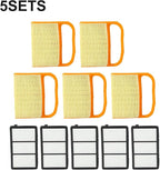 5-Pack Air Filter Sets for TS410, TS420, TS480i & TS500i Concrete Cut-Off Saws