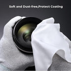 K&F CONCEPT 55mm White Mist 1/4 Filter, 18 Multi-Layer Coatings Dreamy Soft White Diffusion Filter with Cleaning Cloths for Portrait/Video/Vlog Photography