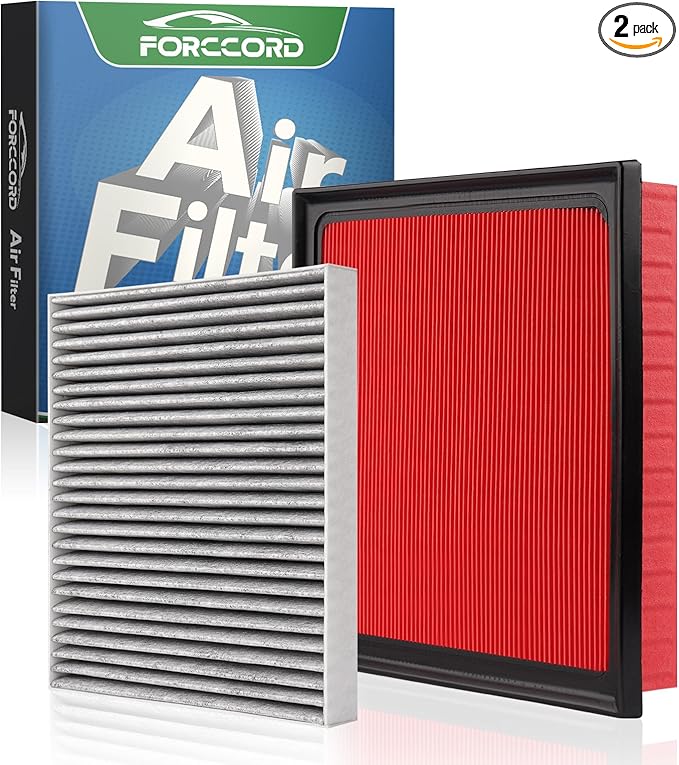 Cabin & Engine Air Filter Fit for Subaru Ascent 2.4L 2019-2026, Crosstrek 2.0L 2018-2026, Impreza 2017-2026, Outback 2020-2025, Legacy 2020-2025 Replace#72880FL00A 16546AA16A Car Accessories