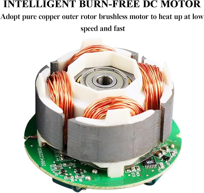 18W 12V Duct Extractor Fan 2” 50mm with 20mm PVC Pipe Interface 32 CFM Air Circulation Vent Blower for Heating Cooling Greenhouse (Color : Not Adjustable Speed, Size : 50mm/20mm)