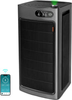 Jafända Air Purifier for Home Office Room Up to 6862 ft², Dual Carbon Air Filter Air Cleaner, Smart Whole House HEPA Air Purifiers Remove 99.97% Dust Pollen Smoke Pet Dander Allergies Mold Odors VOCs