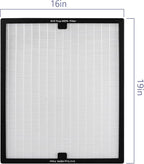 BD-AS-550 Air Scrubber Stage 2 Replacement Filter Compatible with BlueDri, VEVOR and Dri-Eaz Scrubber Air Purifier, for F301H, True HEPA H13 Filter of 16 x 19 x 2 inches（2 Pack）