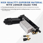 5184294AE Engine Oil Filter Housing Kit with 3.6 Oil Cooler Adapter Assembly for 2011 2012 2013 Chrysler 200 300 town&country Dodge Charger Grand Caravan Challenger Journey Jeep Cherokee Wrangler RAM
