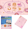Fluorescent Light Covers - Classroom Covers for Ceiling Lights, 1 PCS 4 x 2 Feet Magnetic Light Filters, Classroom, Office Decor (I can and I Will)