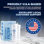Mist WF2CB Water Filter Replacement for Frigdaire & Electrolux, Refrigerator Water Filter compatible with PureSource2, FC100, Kenmore 9916, 469916, EWF2CBPA, NGFC 2000-WF2CB (2 pack)