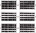 Replacement Part for W10311524 Air Filter Replacement For Refrigerator 2319308-6 Pack Universal Repair Solution Replacement Component Home Appliance Upgrade Fix Solution