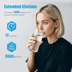 Water Filter 51300, Compatible with Bottle Stations Filter 51300 ERF750 EWF3000 (No Chip 4-Pack)