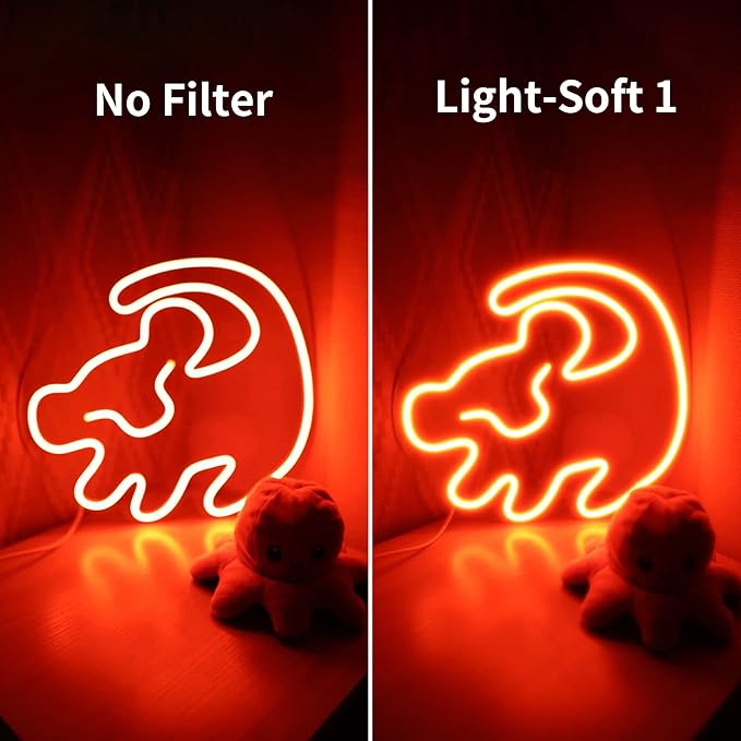 Walking Way 52MM White Mist Diffusion Filter - Subtler Soft Focus Circular Lens Filter - Dreamy Fog Effect Softening Camera Diffuser for Digital DSLR Camera (Light-Soft 1, 52MM)