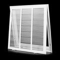 18 x18 Vent Cover [Duct Opening Size],Return Air Vent Cover for Wall Or Ceiling,Steel Return Air Filter Grilles Removable Face/Door for 1 Inch Filters(18"W x 18"H [Duct Opening])