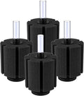 Pawfly Large Aquarium Bio Sponge Filter Quiet Betta Fry Shrimp and Small Fish Foam Filter for Fish Tank up to 60 Gallon, 4 Pack