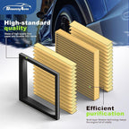 Engine & Cabin Air Filter for 19-26 Subaru Ascent 2.4L/18-22 Subaru Crosstrek 2.0L/21-22 Crosstrek 2.5L Air filter for Car Replacement 72880FL00A 16546AA16A Automotive Accessories