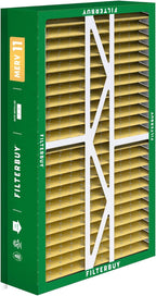 Filterbuy 17.5x27x5 Air Filter MERV 11 Superior Pet & Allergy Defense (2-Pack), Pleated HVAC AC Furnace Filters for Trane Perfect Fit & American Standard (Actual Size: 17.13 x 26.13 x 4.97)