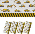 4 Pcs Fluorescent Light Covers for Ceiling Lights Construction Vehicle Excavators Bulldozers Forklifts Yellow Black Decorative Magnets Light Filters for Office Home Classroom Must Haves 4’ x 2’
