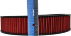 A-Team Performance 14x3 Air Filter Element - Washable & Reusable High Flow Filter - Compatible with GM, Ford & Mopar Oldsmobile & Pontiac
