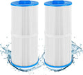 6CH-960 Spa Filter Replacement Jacuzzi Filter J-300, J400, 14081, 6000-383A, FC-2800, 6540-476, 6540-383, PJW60TL-F2S, 14081, 6000-383A Hot Tub Filter with Closed Handle (Not be Removed) 2 Pack
