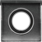 Repa Market 4" Duct Air Filter Box – Galvanized Steel Inline Dryer Filter Housing for Round Duct - EPDM Rubber Gaskets – Easily Serviceable Lint Trap – Intake Ventilation, Home Improvement