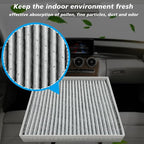 Cabin Air Filter JMS80 Fits for Hyundai 2020 2021 2022 2023 2024 2025 Palisade, Replacement for 97133S8000