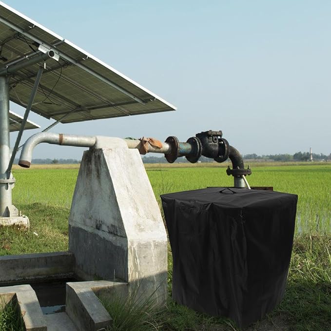 Pool Pump Cover for Outdoor Garden and Pool Filter Pumps Protective Case 55x50x62cm