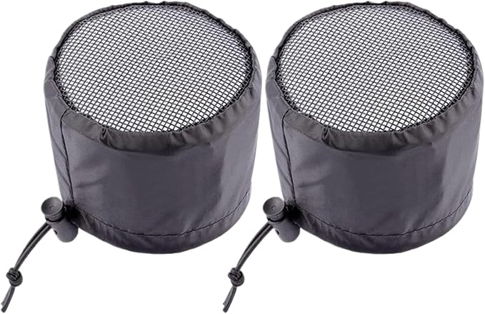 Grow Tents Vent Cover, Easy Installation, 15x9x1cm, Dustproof Duct Filter, Flexible Ducting Cover, Protective & Efficient, for Indoor Greenhouses, Kitchens, RVs,