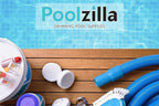 Poolzilla 4-Pack Spa Filter Cartridge Replacement for Watkins 31114, Unicel C-8465, Pleatco PWK65, Filbur FC-3960, 71827, 71828, Tiger River Caspian, Bengal, Sumatran, Caldera 76136 | Spa Filtration