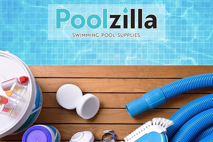 Poolzilla [12 Pack Pool Filter Cartridge for Type A or C, Compatible with Intex 29000E/59900E, Easy Set Pool Filters, Summer Escapes or Summer Waves Above Ground Pools [L x OD: 8" x 4.25'']