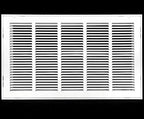 HVAC Premium 25 x 14 Duct Opening Steel Return Air Filter Grille, for 1-inch Filter, Removable Door, Flat Stamped HVAC Vent Cover Grille, Outer Dimensions 27.5 x 16.5
