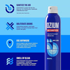 Ozium 8 Oz. Air Sanitizer & Odor Eliminator for Homes, Cars, Offices and More, Original Scent, Pack of 1