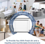 2Pack 410 Replacement Filter Compatible with Aprilaire Size: 16x25x4 MERV 11 Whole House Air Purifiers model:1410, 1610, 2410, 2416, 3410, 4400.Not fit for 1413 Upgrade Kit(Model 2140 or 2400)