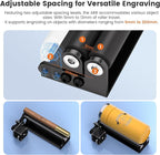 Algolaser Rotary Roller for Pixi Laser Engraver – Y-Axis Rotary Module for Cylindrical Object Engraving – Compatible with LightBurn, LaserGRBL – No Laser Function