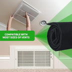 Activated Carbon Filter Carbon Air Pre Charcoal Hepa AC Vent Carbon Fabric Air Sheet for Air Purifiers (50 x 16 x 0.2)