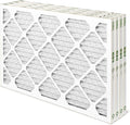 Mann+Hummel 16x25x1 MERV 8 Pleated HVAC AC Furnace Air Filters. 4 Pack. (Exact Size: 15.5 x 24.5 x 0.75 Inches)