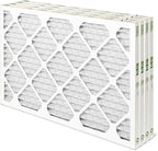 Mann+Hummel 16x25x1 MERV 8 Pleated HVAC AC Furnace Air Filters. 4 Pack. (Exact Size: 15.5 x 24.5 x 0.75 Inches)