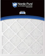 Nordic Pure 12x24x1 (Actual Size: 11 1/2 x 23 1/2 x 3/4) Poly Green MERV 6 AC Furnace Air Filters – Reduces Dust, Pollen, Pet Dander & Allergens – 3-Pack