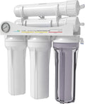 Aquatic Life 5-Stage Hydroponic Reverse Osmosis Water Filter System RO Filtration Unit, High Efficiency, 200 GPD