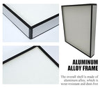 FFU H14 HEPA Filter Replacement, Laminar Flow Hood Filter Replacement Kit 1 Piece, Compatible with Laminar Flow Hood FFU 22.6” x 22.6”,100/ISO 5, H14 HEPA Flow Hood Filter