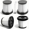 4-Pack IW3511 BU3521 Pre-Motor Filter for Shark Detect Pro Vacuum IW1111 IW1120 IW3511 and Clean & Empty Vacuum Cleaner BU3523 BU3521, for Shark Handheld Vacuum Filter Replacement