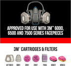 3M particulate filters P100 #2091/07000 , Pink, One Size, 2 Count