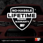 K&N Engine Air Filter: Increase Power & Acceleration, Washable, Premium, Replacement Car Air Filter: Compatible with 2005-2010 Ford Mustang and Mustang GT, 33-2298