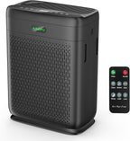 Air Purifiers for Home Large Room with Remote Up to 3000 Sq Ft, H13 Hepa Double-Sided Air Filter Purifier with PM 2.5 Display Air Quality Sensor, Washable Pre-Filter Air Cleaner for Dust, Pets, Smoke
