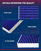 KAX Premium Cabin Air Filter, CF12160 Replacement for Hyundai Kona, Tucson, Sportage, Kona N, Soul, Seltos, Venue, Veloster, Featuring Dual-Stage Carbon Technology