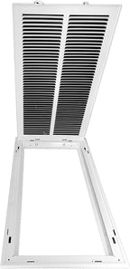 Venti Air 12" X 24" Steel Return Air Filter Grille - Removable Face/Door for 1 inch Filters - HVAC Duct Cover Grill (2-3 Business Day Delivery) [Outer Dimension: 14.5"W X 26.5" H]