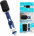Tail Sweep Pro with Scrubber, Tail Sweep Pro TSP10S Replacement for Polaris 280, 380, 360, 3900 Sport, 180, 1 Tail Sweep Pro with 6 Foam Scrubber for Polaris Pool Cleaner Parts