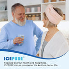 ICEPURE 5 Micron 10”*4.5'' Whole House Sediment String Wound Water Filter Replacement filter for 84637, WPX5BB97P, PC10, 355214-45, 355215-45, WP10BB97P, WP5BB97P, 4PACK